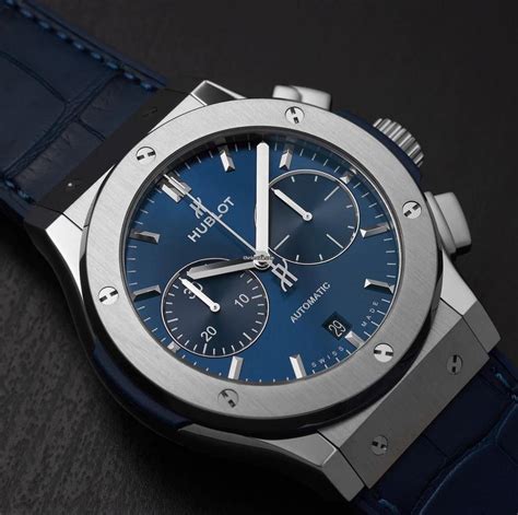 hublot blue chronograph chrono24|hublot geneve chronograph watch price.